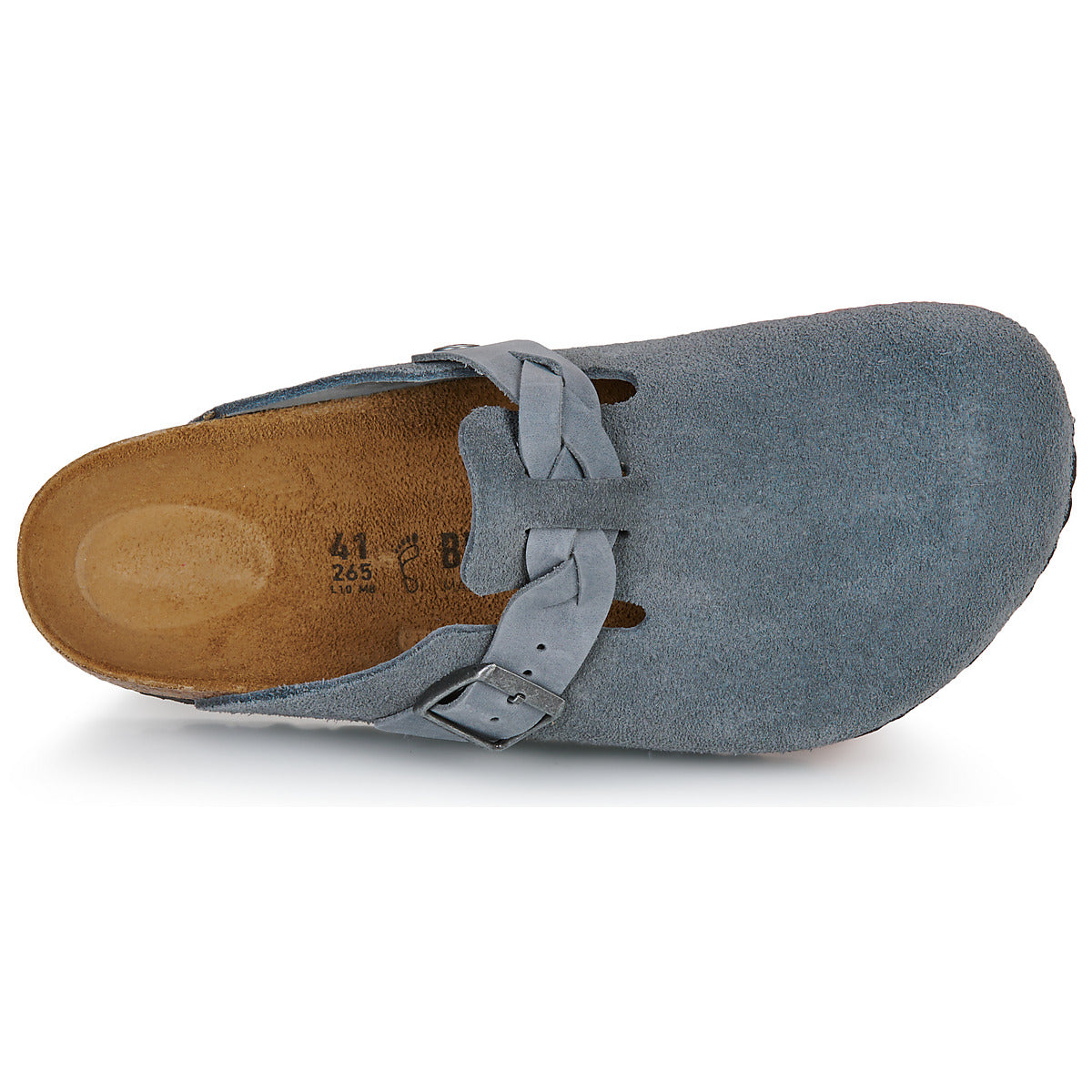 Boston Braided Suède Basalt Gray - Duckstore_narbonne