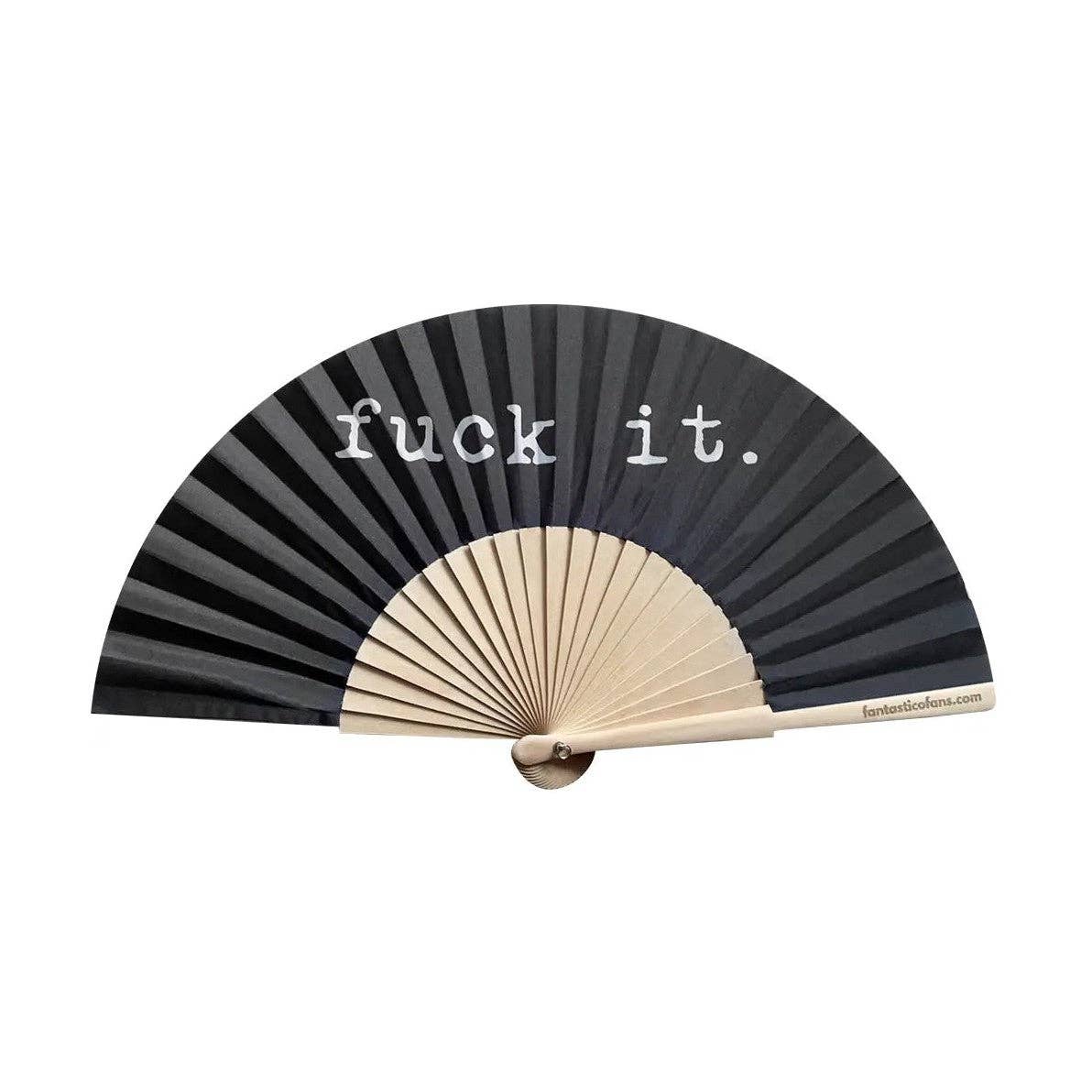 Éventail fantaisie 23 cm « Fuck it » - Duckstore_narbonne