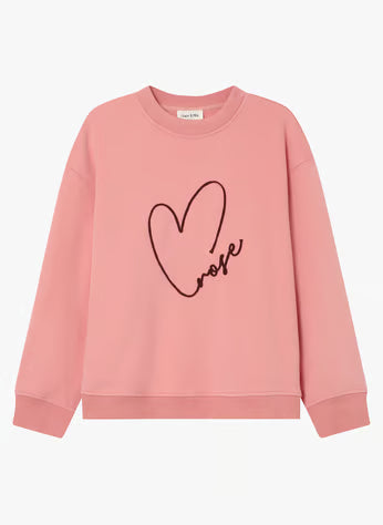 Sweatshirt GRACE & MILA - Rose