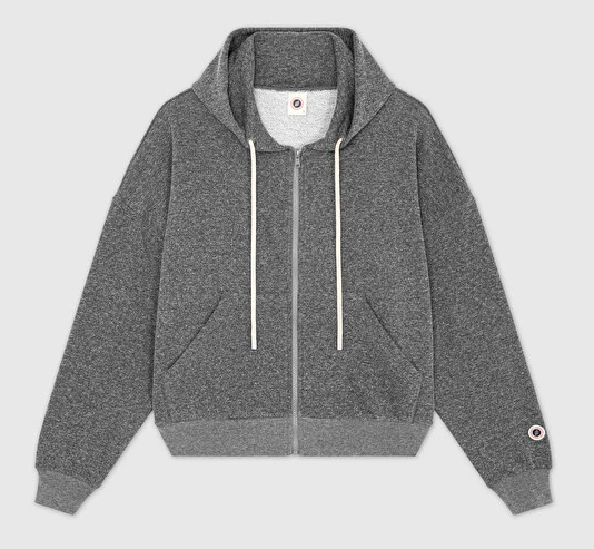 ENDLESS ZIP UP WHITE PEPPER - SWEETPANTS