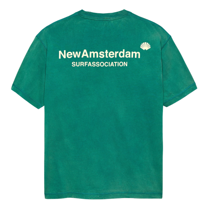 LOGO TEE WALNUT - NEW AMSTERDAM