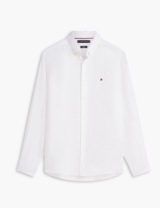 Chemise coupe standard en lin - Tommy Hilfiger - Duckstore_narbonne