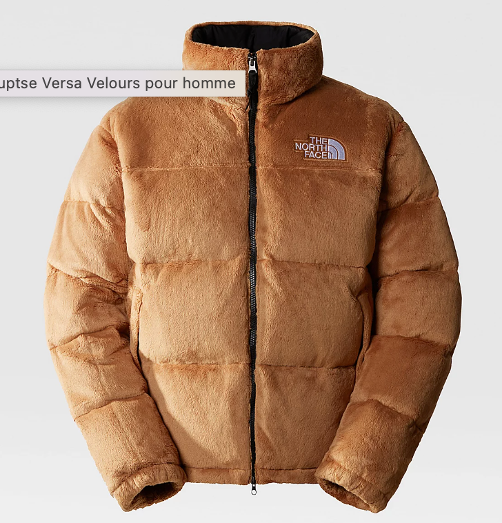 Veste 1992 sales nuptse pour homme