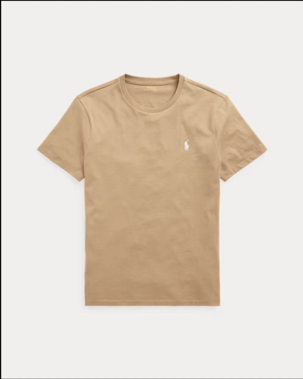 T-shirt à col rond Custom Slim Fit