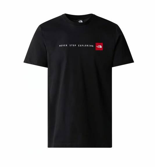 T-shirt The North Face Never Stop Exploring manche courte noir