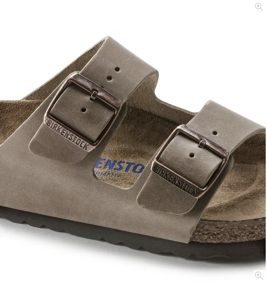 Arizona Lit de pied souple Cuir huilé - Tobacco Brown - BIRKENSTOCK