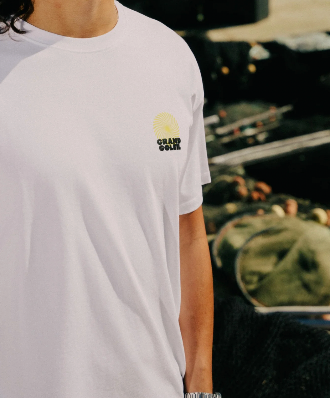 Tee shirt Grand Soleil jaune