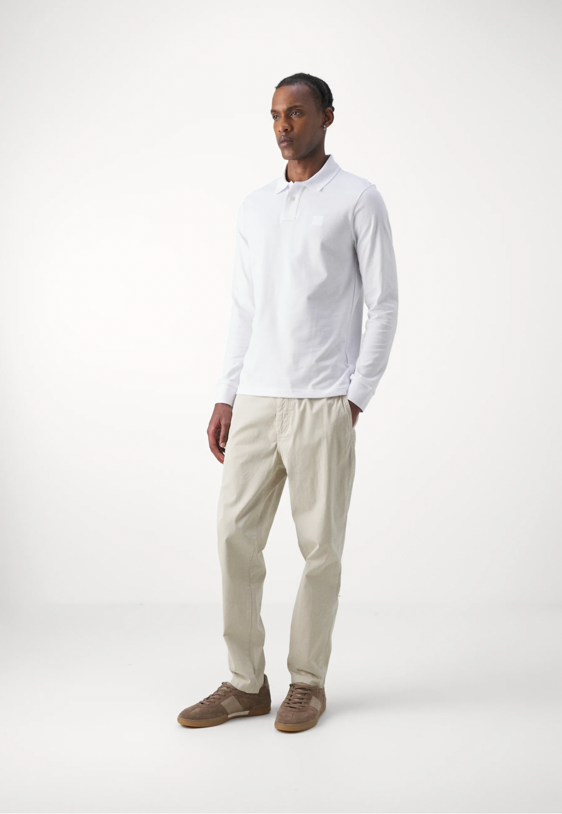 TAPERED - Chino - light beige - BOSS