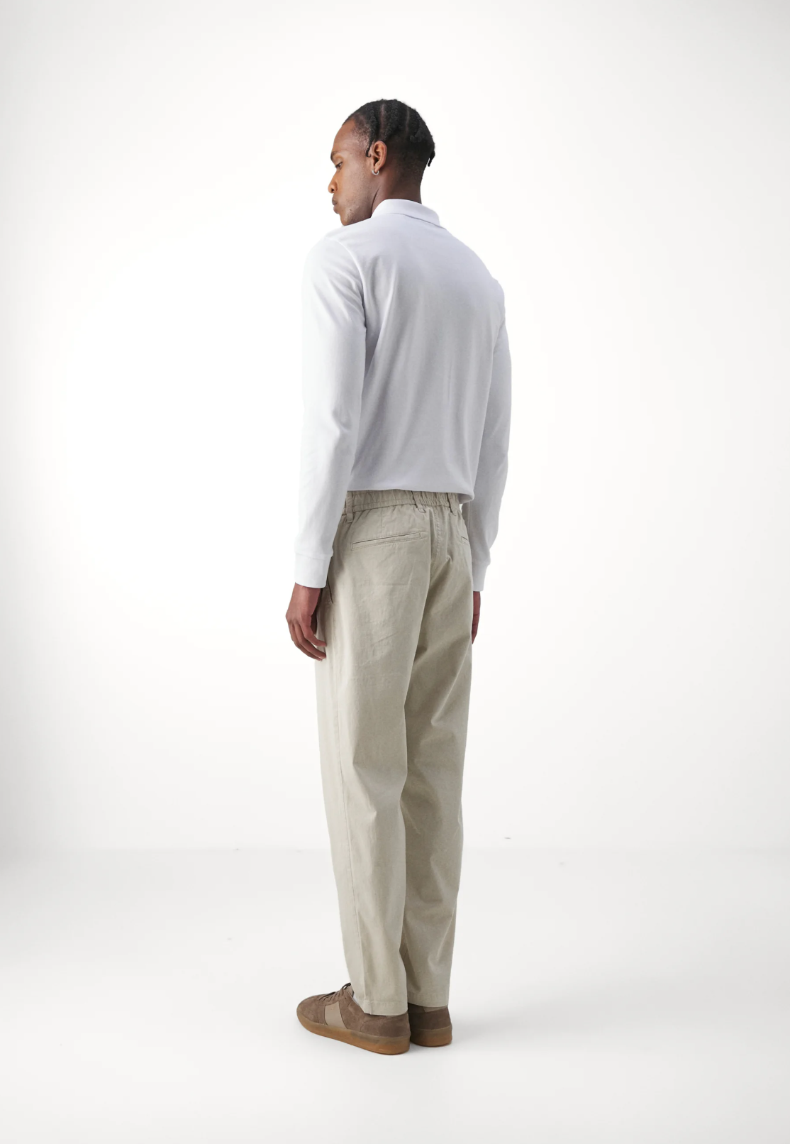 TAPERED - Chino - light beige - BOSS