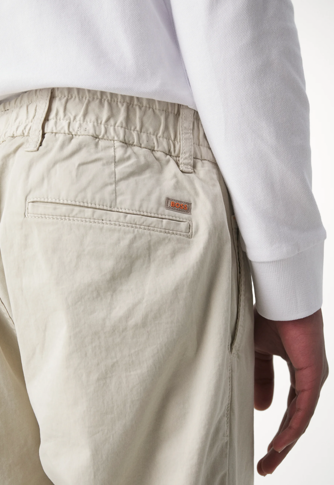 TAPERED - Chino - light beige - BOSS