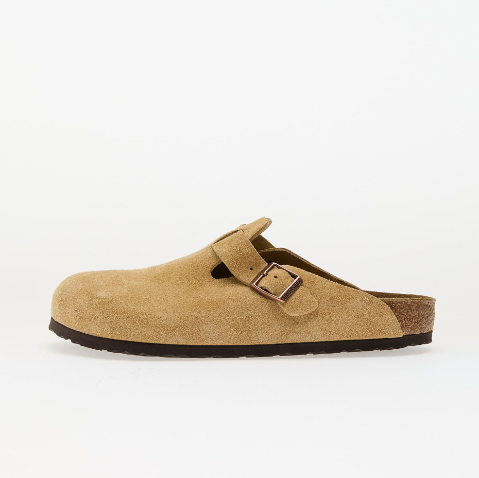 Boston Suède - Latte Cream - BIRKENSTOCK