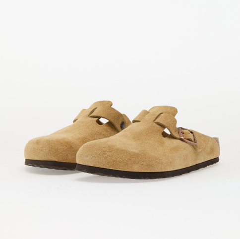 Boston Suède - Latte Cream - BIRKENSTOCK