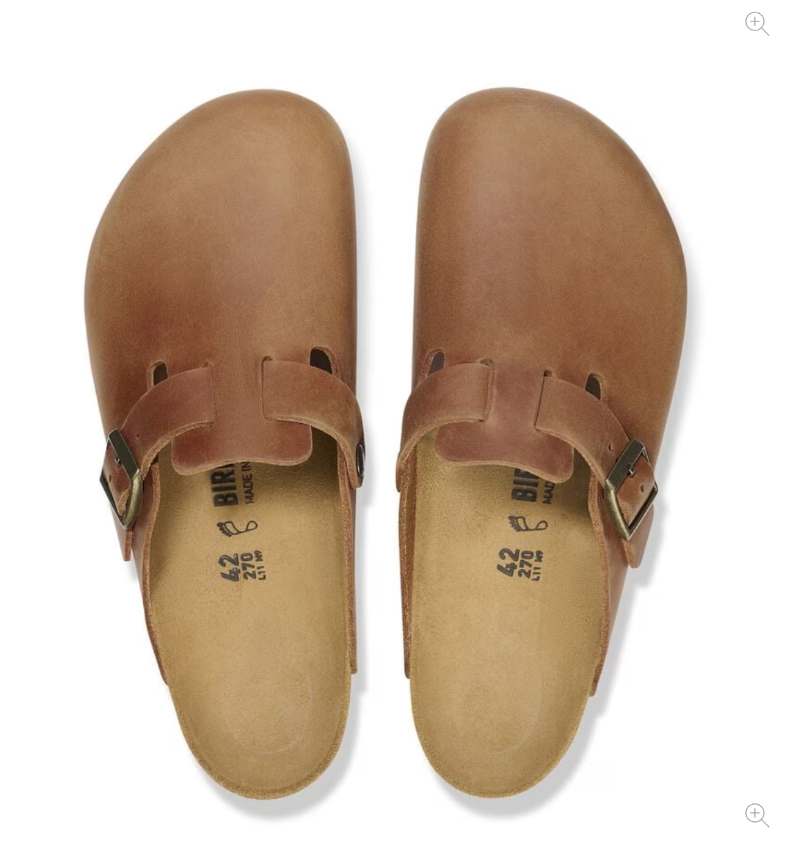 Boston Cuir huilé - Cognac - BIRKENSTOCK