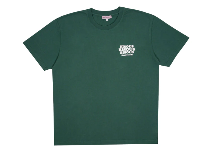 T-shirt Grease Forest Green - BISOUS SKATEBOARDS