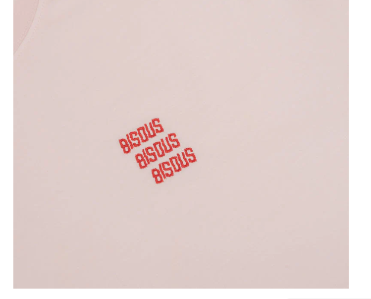 T-shirt X3 Used Pink - BISOUS SKATEBOARDS