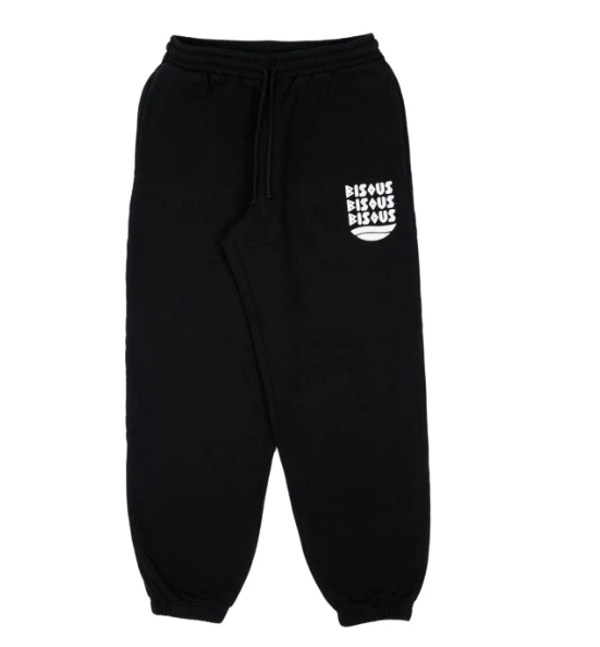 Pant Cap D'Agde Black - BISOUS SKATEBOARDS