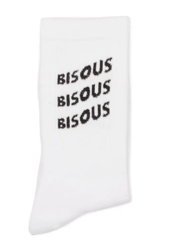 Socks Sonics White/Black - BISOUS