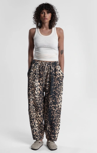 ICONIC BALLOON LEOPARD - SWEETPANTS