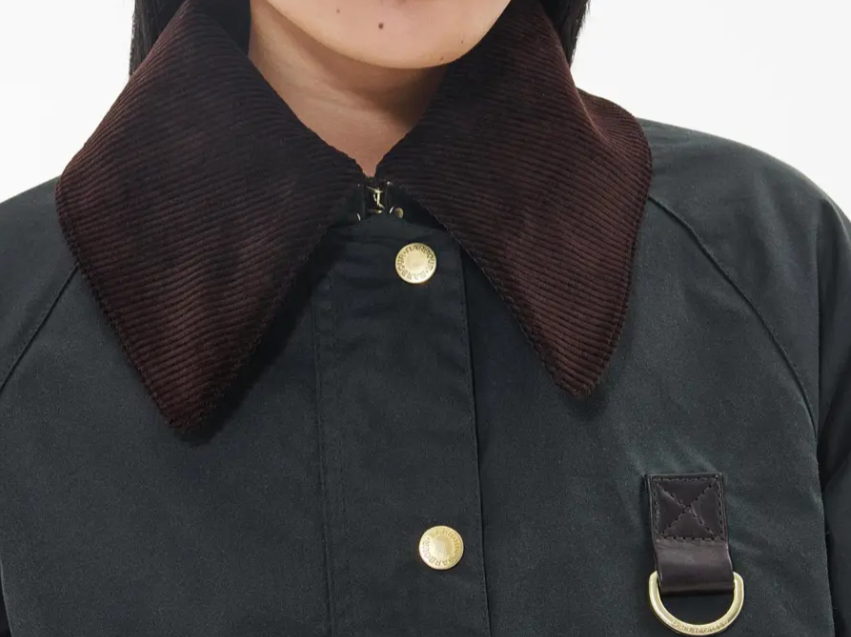 BARBOUR CATTON WAX - Veste | Kaki