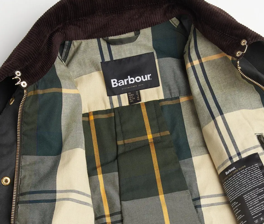 BARBOUR CATTON WAX - Veste | Kaki