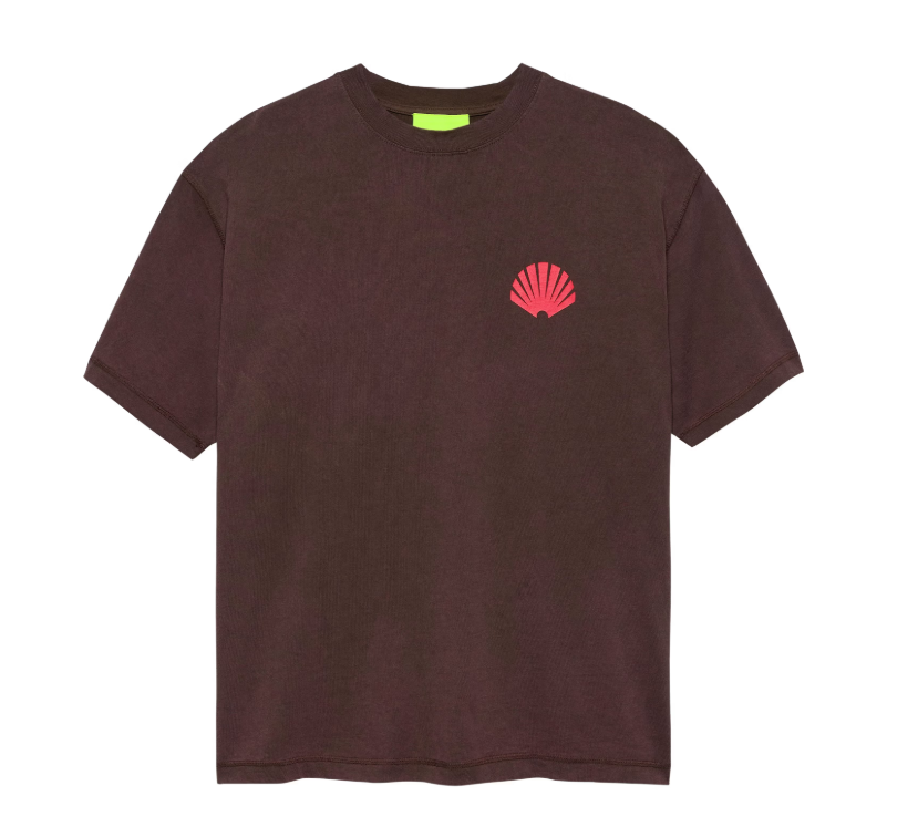 LOGO TEE WALNUT - NEW AMSTERDAM