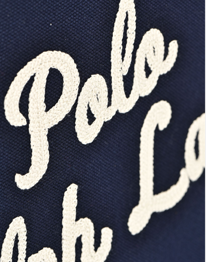 Cabas brodé en toile -  Polo Ralph Lauren - Duckstore_narbonne