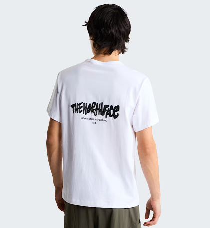 T-shirt unisexe TNF Tag Relaxed Logo - TNF