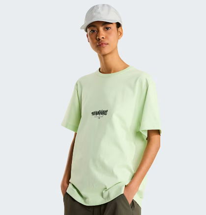 T-shirt unisexe TNF Tag Relaxed Logo - TNF