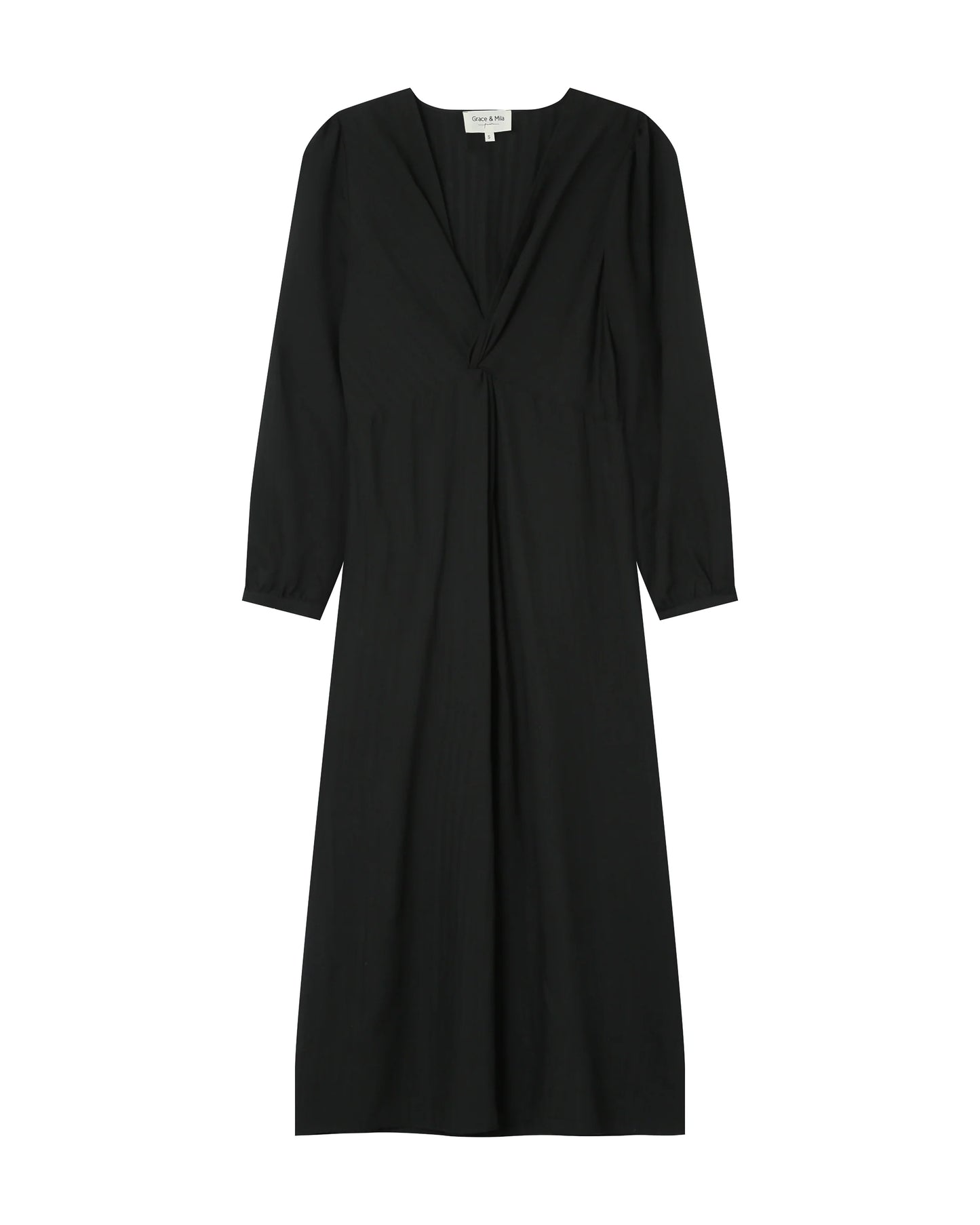 Robe longue GRACE & MILA - Noir