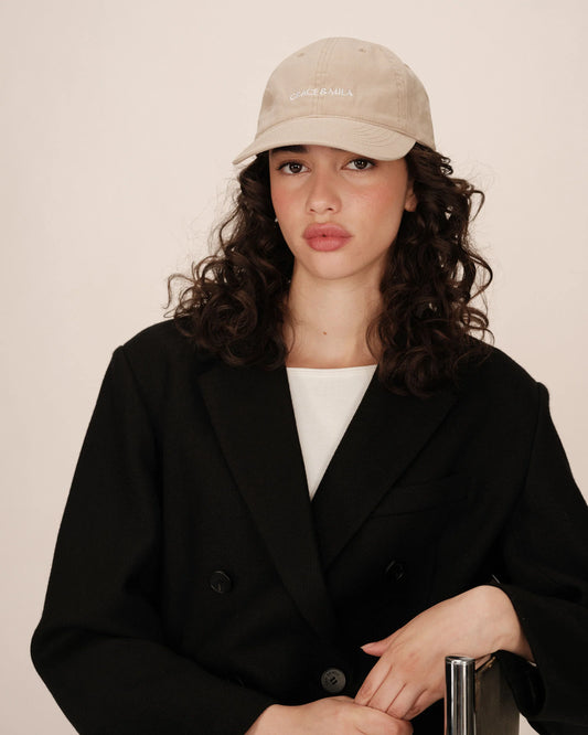 Casquette GRACE & MILA - Beige