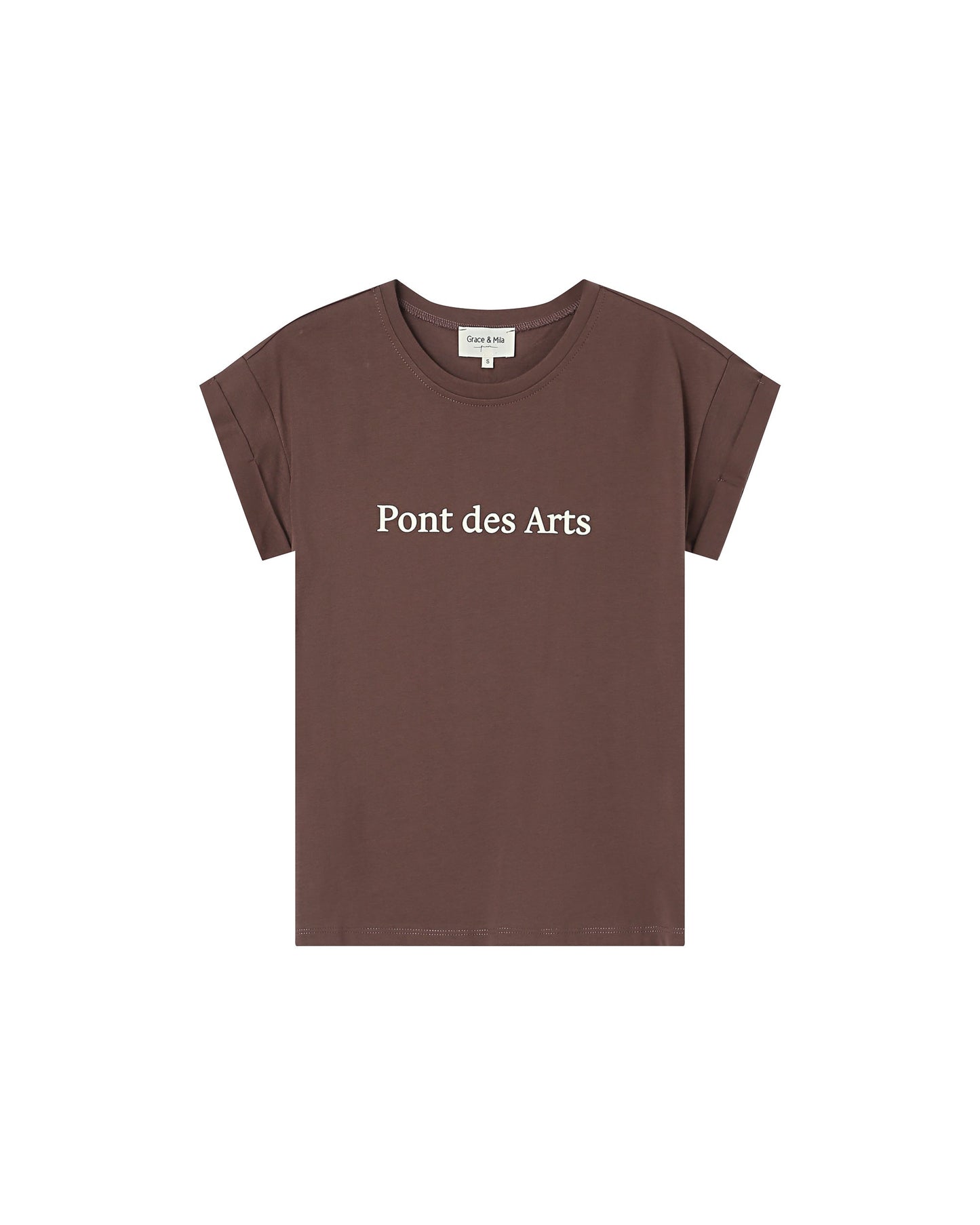 T-shirt Sorentino GRACE & MILA - Châtaigne