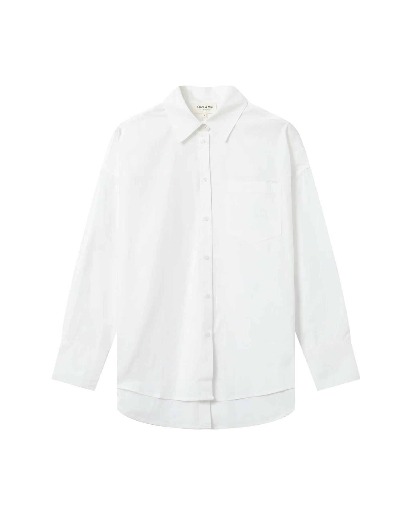 Chemise Ivoire GRACE & MILA - Blanc