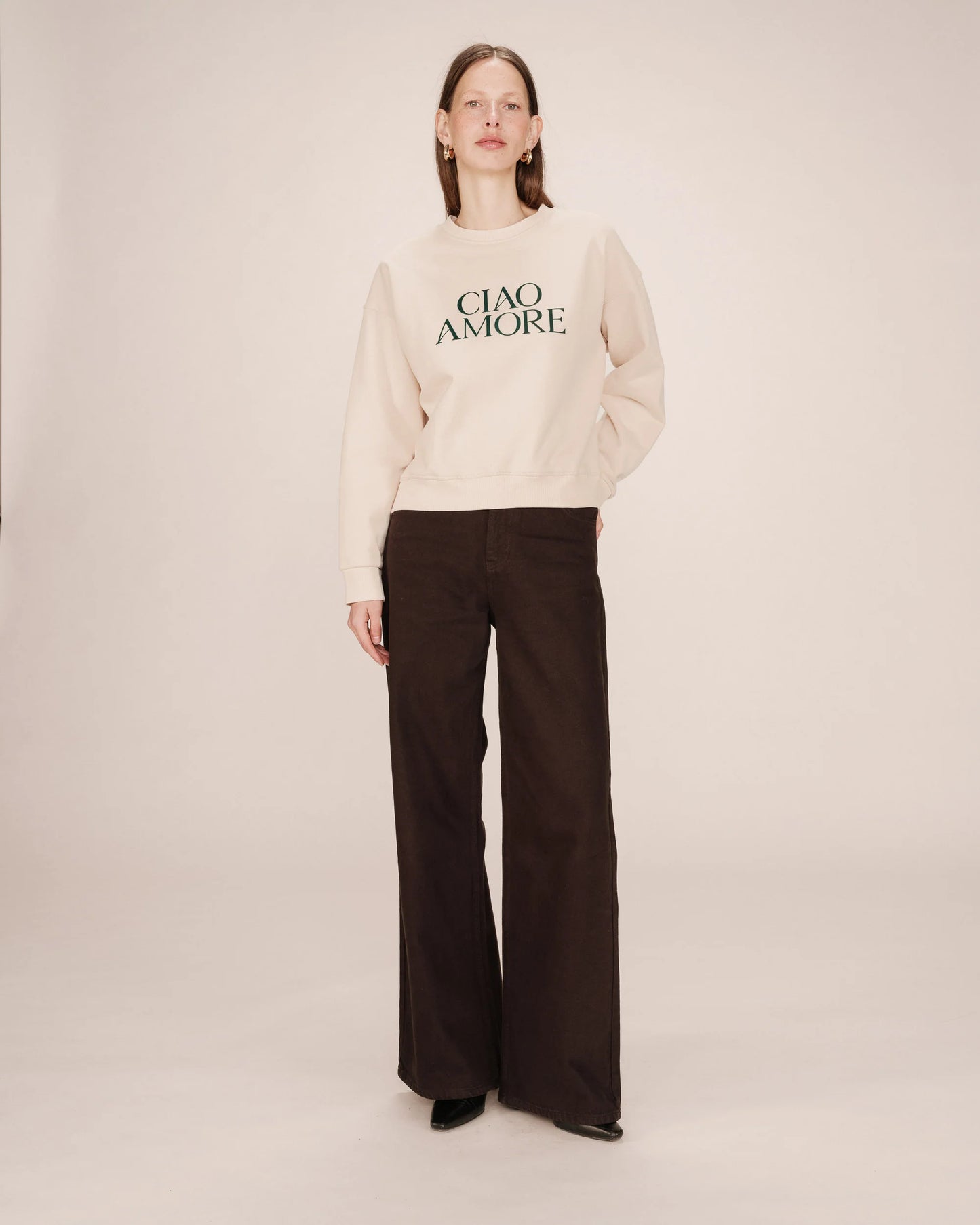 Sweatshirt GRACE & MILA - Vanille