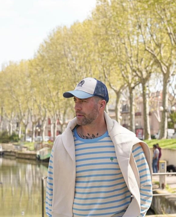 Casquette bleue - Cap trucker