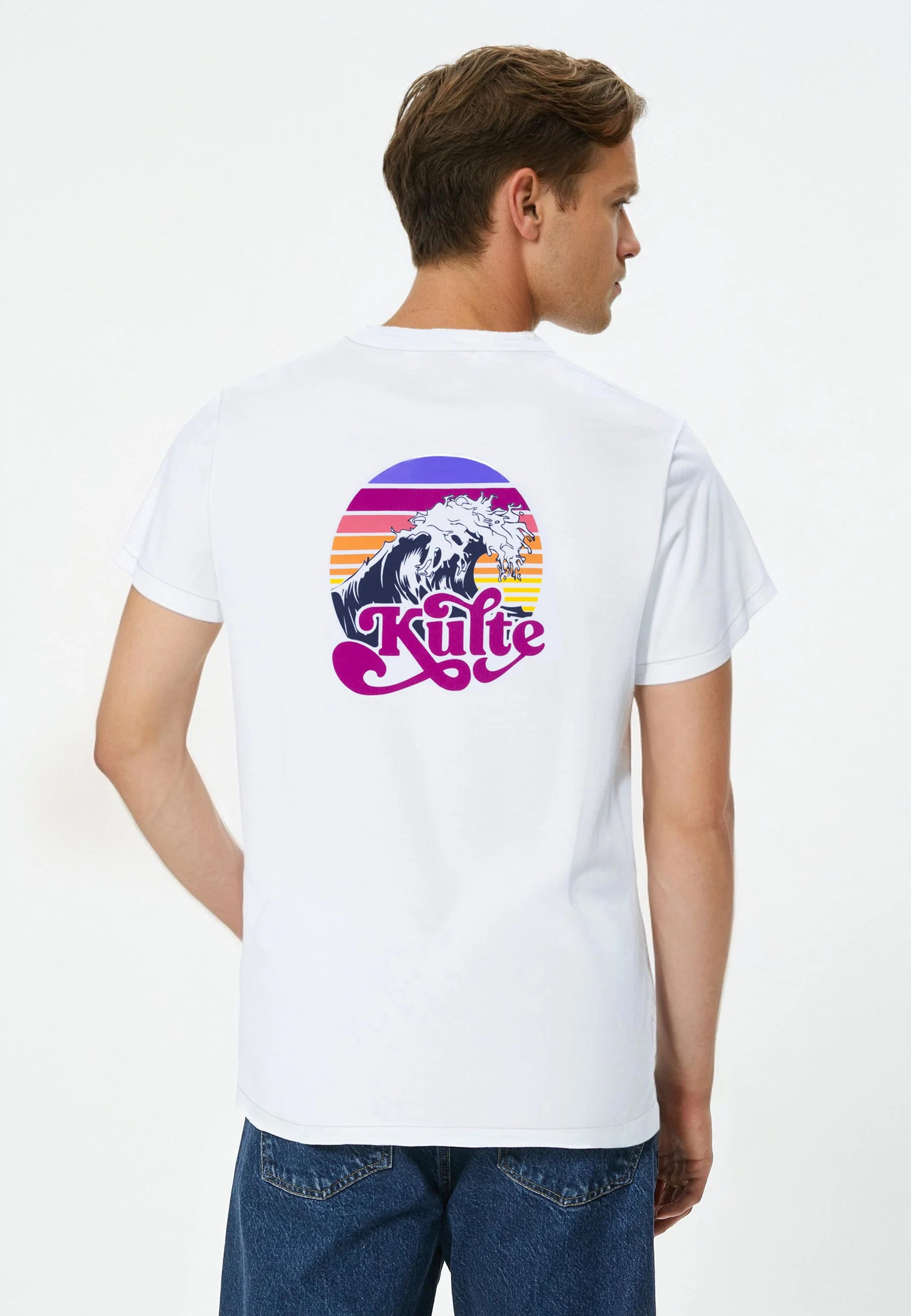 T-SHIRT WAVE 2 BLANC - Duckstore_narbonne