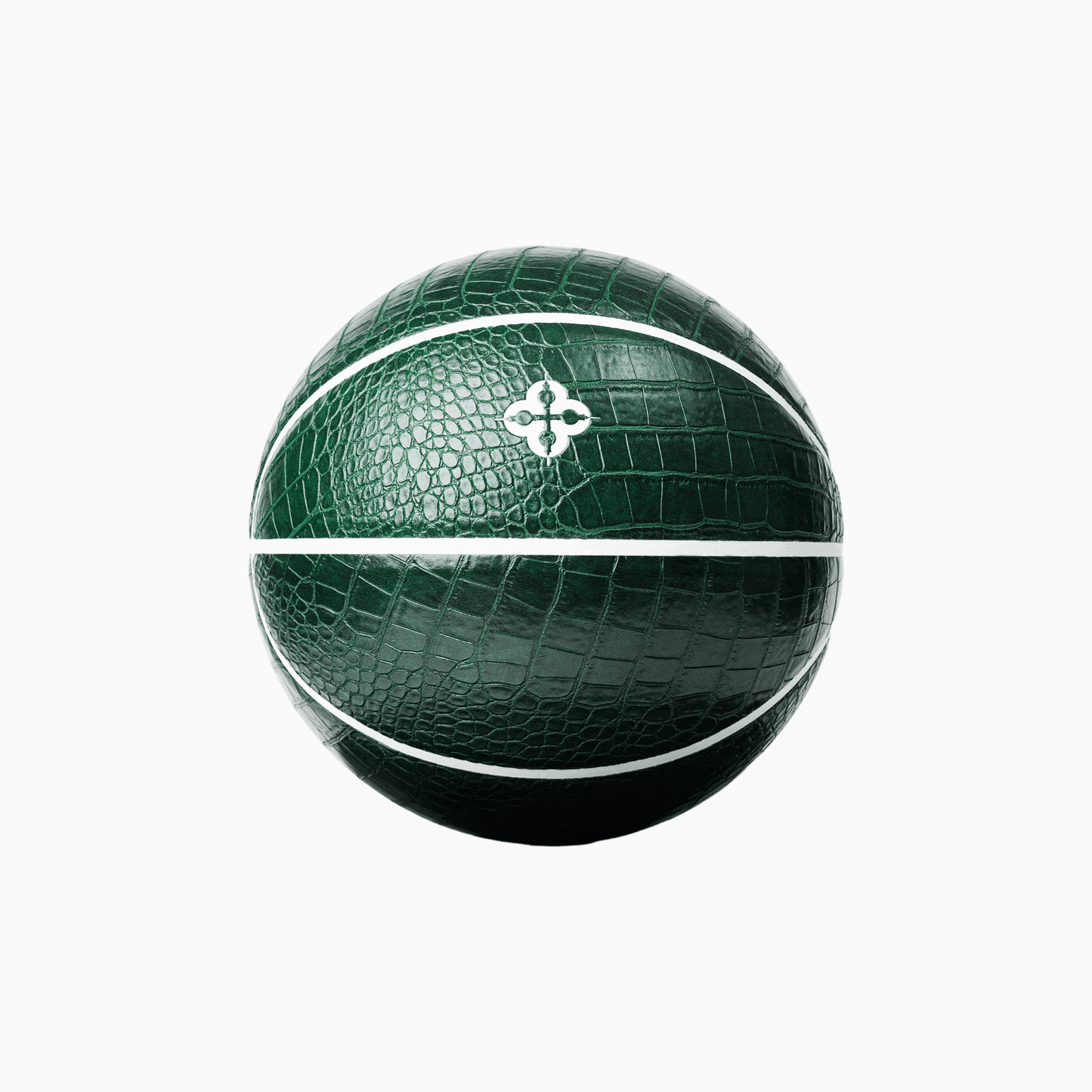 Croco Basketball (alligator) en vert alligator - Duckstore_narbonne