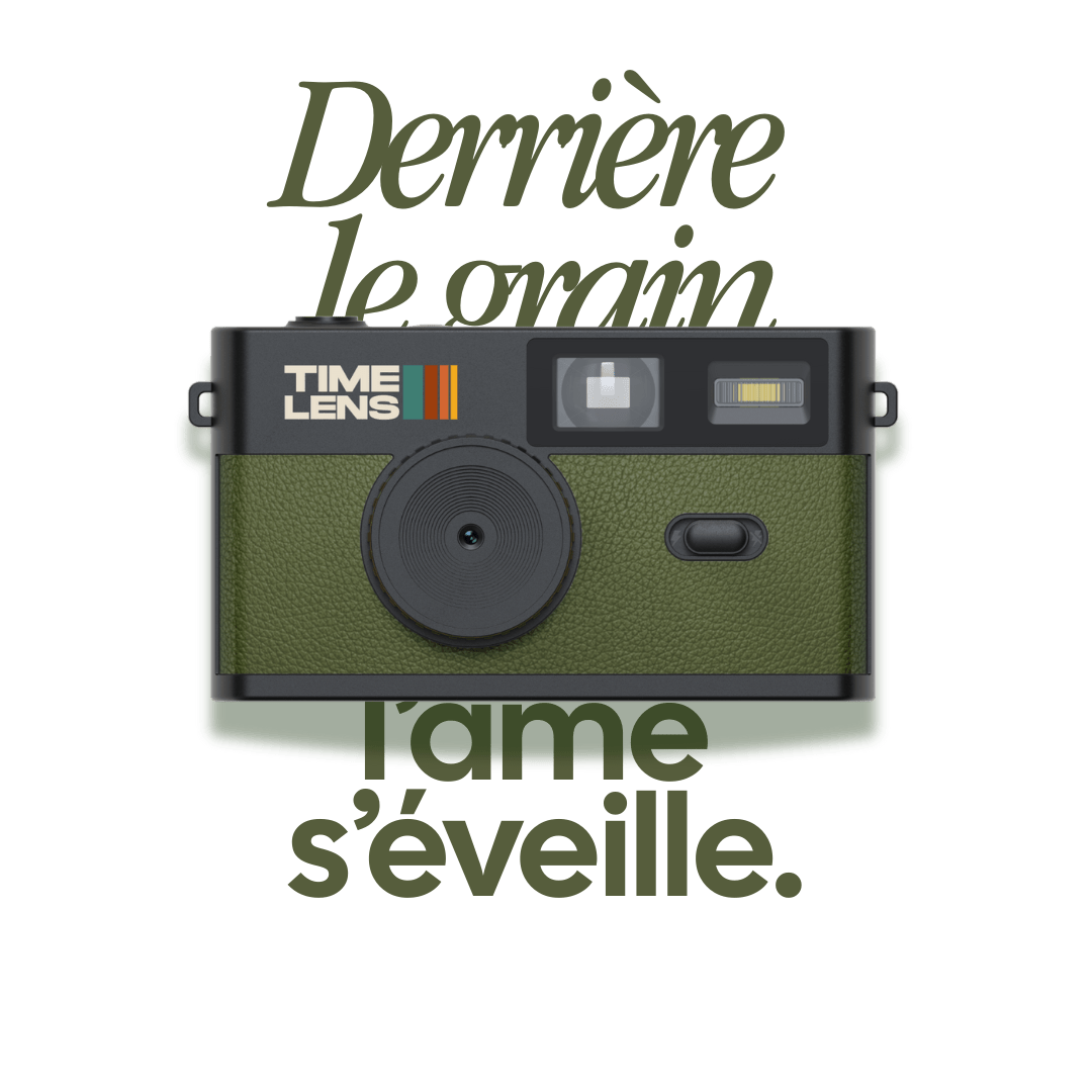 Appareil photo TimeLens® Kaki - Duckstore_narbonne