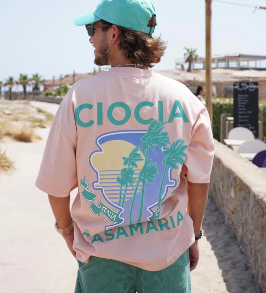 TEE-SHIRT pink FB PLAMS - Ciocia