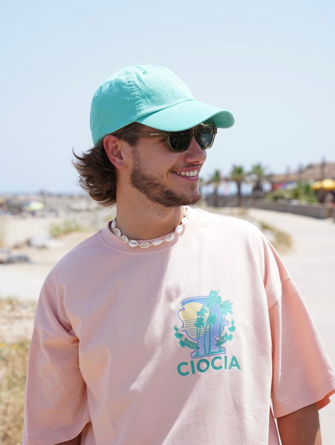 TEE-SHIRT pink FB PLAMS - Ciocia