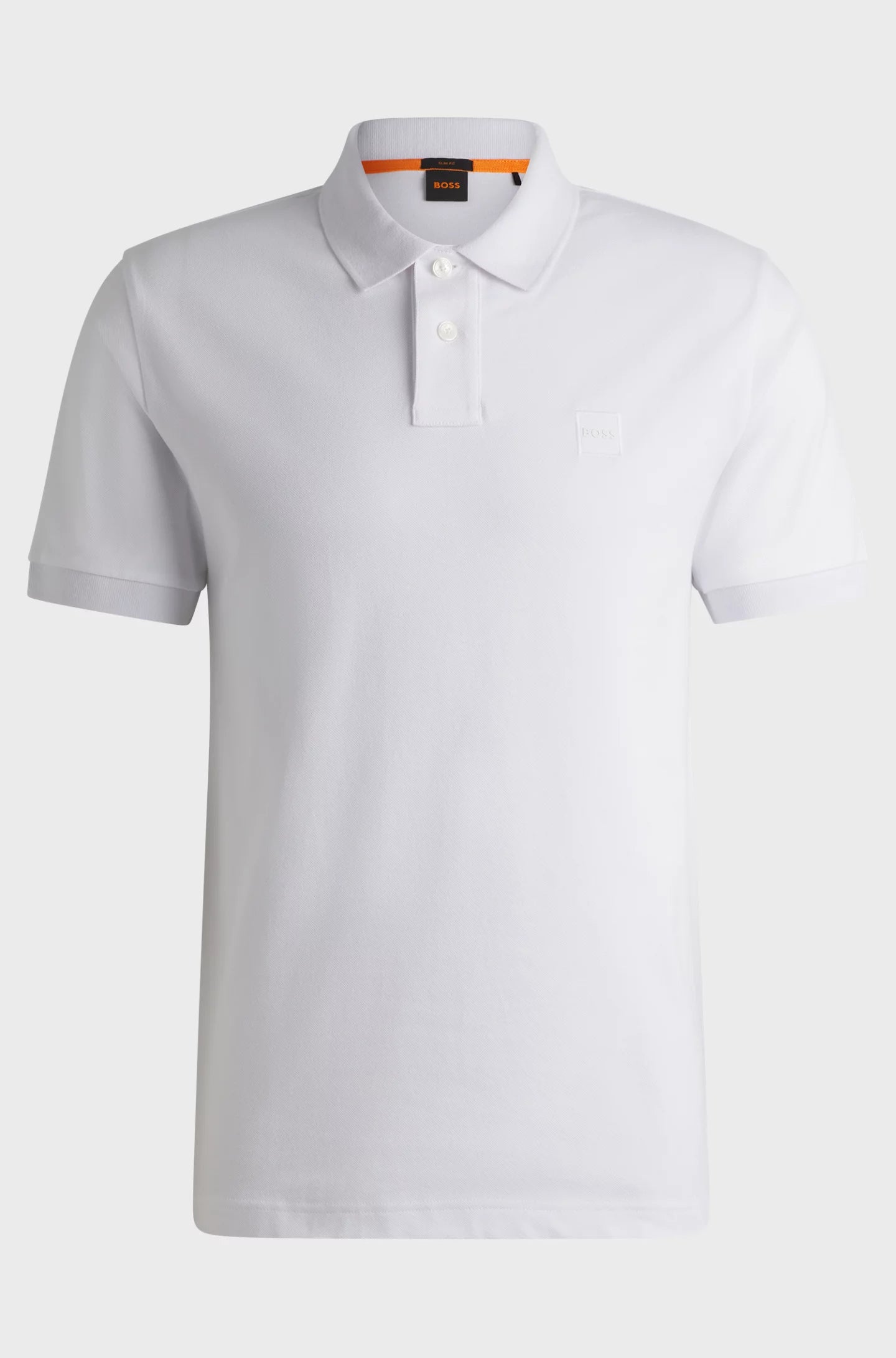 Polo Slim en coton stretch à patch logoté - Duckstore_narbonne