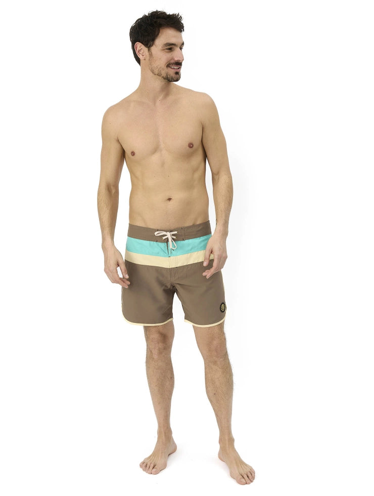 MAILLOT JON 1 STRIPE BROWN - Duckstore_narbonne